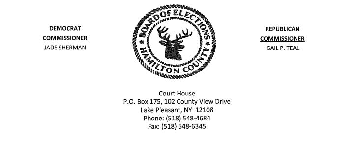 Board of Elections Seal